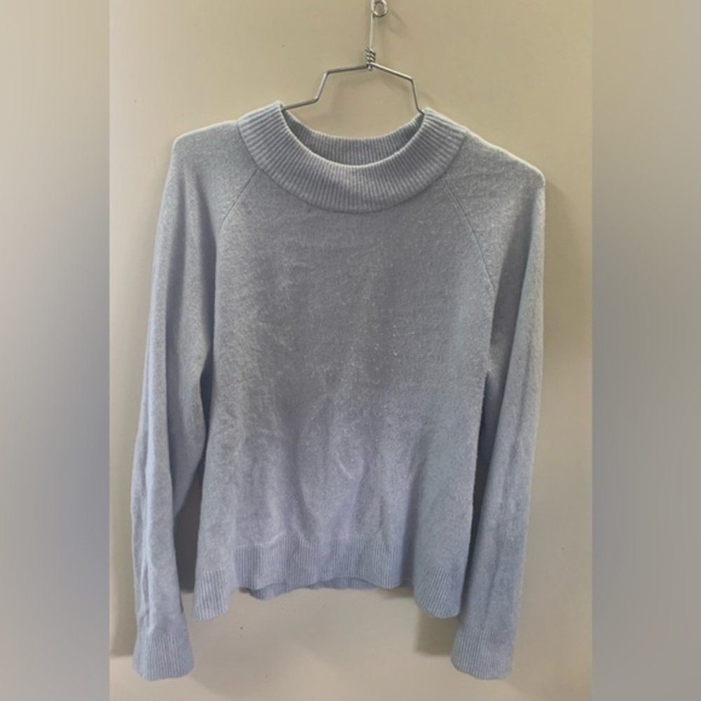 Women's XS Athleta Grey Merino Wool‎ Blend Sweater